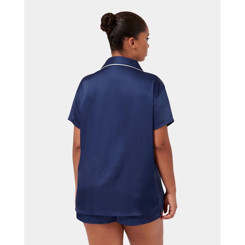 Bluebella Abigail Luxury Satin Short Pyjama Set image number 1